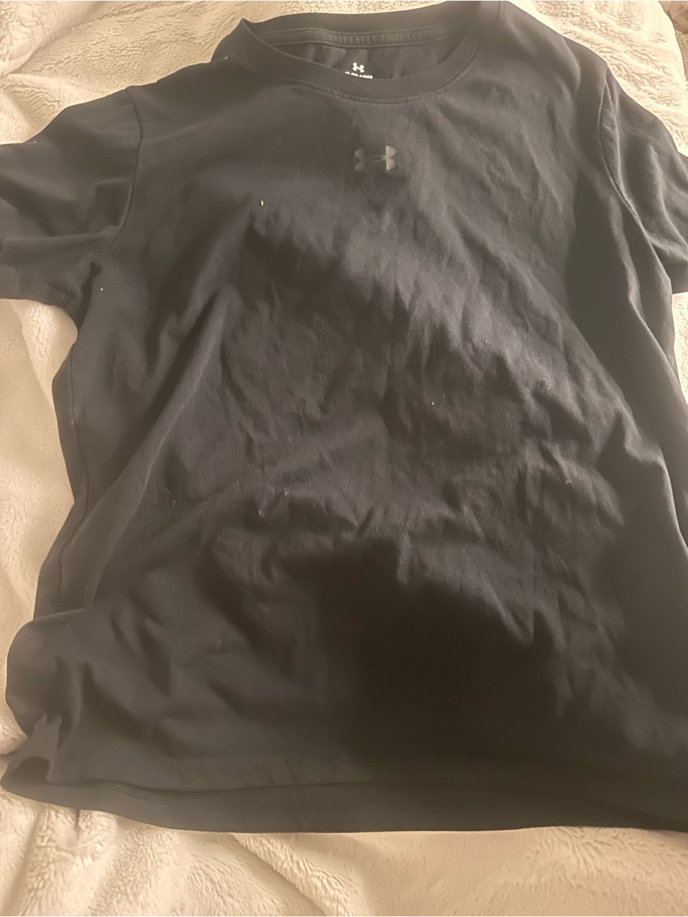 Under Armour Black Short Sleeve Performance Tee